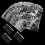 Spider web candy bag Resealable Cellophane Bags Self Adhesive Treat Snacks