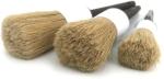 Dudes Boars Hair Ultra Soft Car Detail Brush 3Pcs 1.5'' non marring