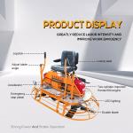 24hp Gasoline Engine Driving Concrete Trowel Machine Ride On Trowel Blade mm 350