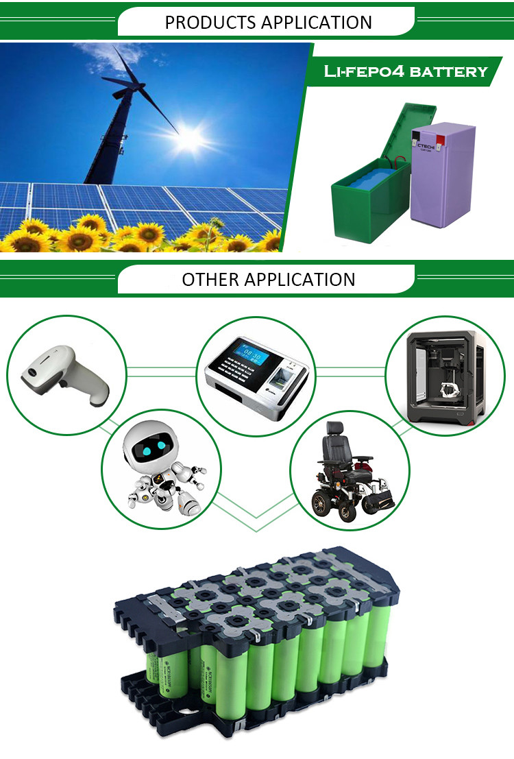 48v 125ah High Voltage LiFePO4 Battery golf cart Battery