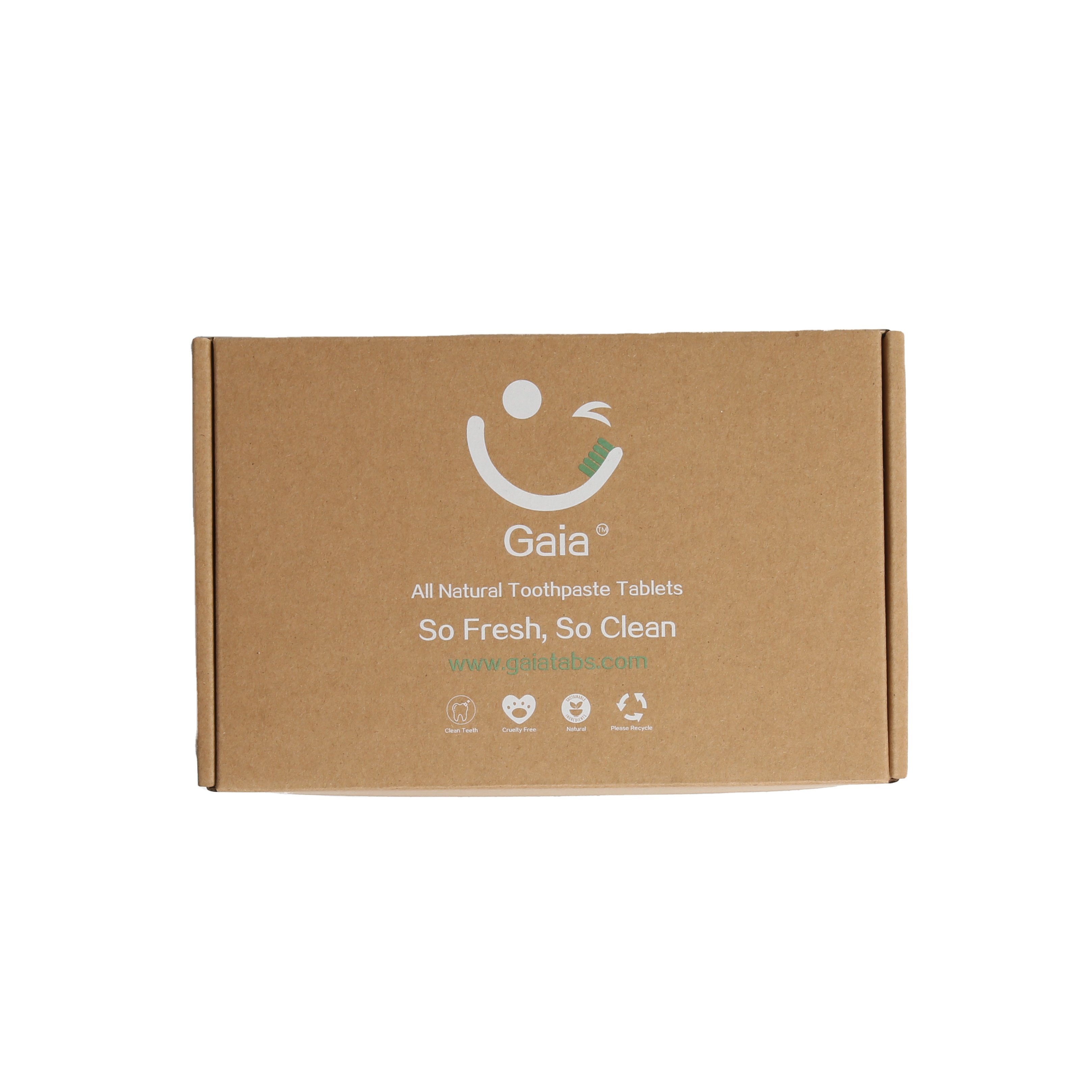 Recycled Custom Logo Double-printed Kraft Carton Eco-Friendly Paper Packaging Box
