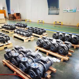 China Lined Mag Drive Centrifugal Pump For Barium Hydroxide factory