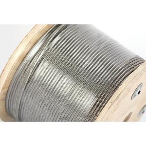China Single Strand Rope Stainless Wire Rope / 316 Stainless Steel Wire Rope factory