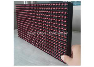 China High Brightness P 10 Single Red LED Display Module Outdoor with 320×160 mm DIP546 factory