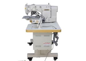 China Heavy Duty Computerized Stitching Machine , White Computer Guided Sewing Machine factory