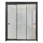 Interior Modern Bathroom Aluminum Frame Sliding Door Glass Pocket System