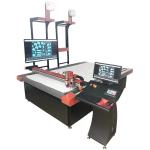 50Hz/3.5KW Voltage 1825 Automatic Paper Roll Feeding Textile Fabric Cutting