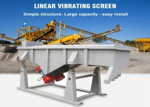 China Linear Sand Sieving Machine Multi-deck Vibrating Screen Equipment factory