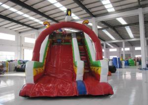China Inflatable Rutsche Kids Blow Up Water Slide , Colourful Water Bounce House factory