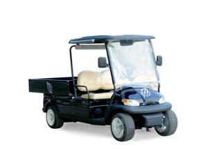 China High Security Performance Transport Golf Cart , Electric Food Transport Carts For Club factory