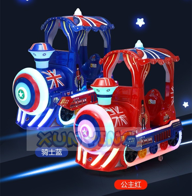 Train Coin Operated Ride On Kiddie Amusement Rides Arcade Machine