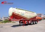 Air Discharge Carrying Dry Bulk Cement Trailers , Durable Cement Tanker Truck
