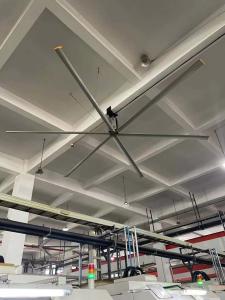 China Large Paddle Giant Ceiling Natural Air Cooling HVLS Fans 380ac 1.5kw Motor factory