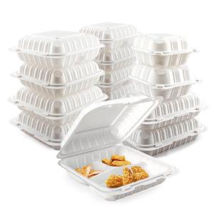 China Customized logo microwave vent reusable takeout fried chicken box disposable lunch box factory