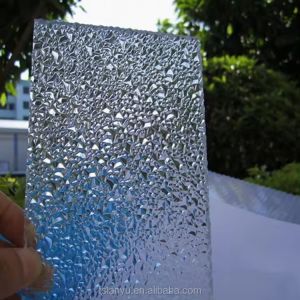 Customized Polycarbonate Embossed Sheet 3mm Diamond PC Embosed Sheet