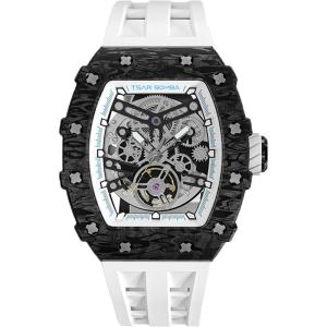 China 30 Meters Custom Waterproof Watch Carbon Fiber Forged Men'S Wrist Watches factory