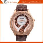 HY01 6 Colors Woman Watches PU Leather Watch Quartz Analog Watches Luxury Dress