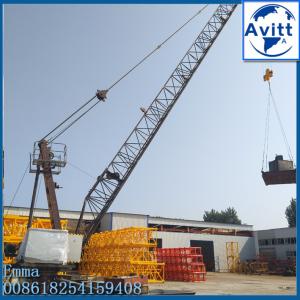 China OEM QD120 Derrick Crane 20M Boom 2.5t Tip Load Inverter Control factory
