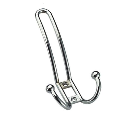 furniture hardware Clothes Hanger Hooks chrome finished zinc alloy metal coat
