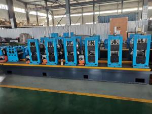 China Thickness10mm Dia 70x70mm Quick Change Erw Include Rollers Square Tube Mill factory
