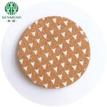 Wholesale Round Cup Mat Customized Advertising Coasters Eco Friendly Cork