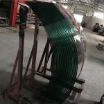 Tempered Curved Glass Building Hot Glass Partition Wall 3mm 4mm 5mm 6mm 8mm 9mm