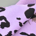 OEM 71% Cotton 29% Polyester Printed Sweater Knit Fabric By The Yard