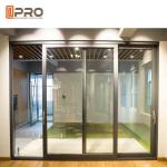 folding sliding glass doors Aluminum Sliding Glass Patio Doors Modern Design
