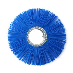 China PP Material High Quality Electric Snow Brush Wafer Cleaning For Road factory