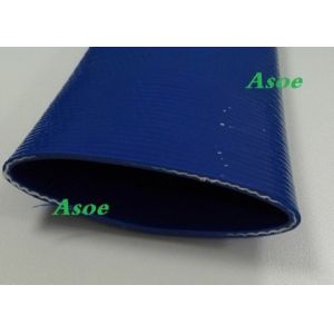 China NSF 61 Aqueduct Thermoplastic TPU 6 Lay Flat Discharge Hose on sale