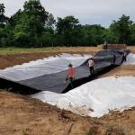 Direct HDPE Geomembrane Waterproof Liner 2mm HDPE Geomembrane Liner for Fish