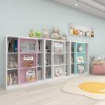 Kids Room Furniture Steel Storage Bookshelf Electrostatic Powder Coating