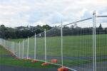 Customizable Temporary Security Fence 32mm Frame With Metal Feet
