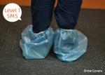 Outdoor Slip Resistant SMS Fabric Protective Shoes Covers