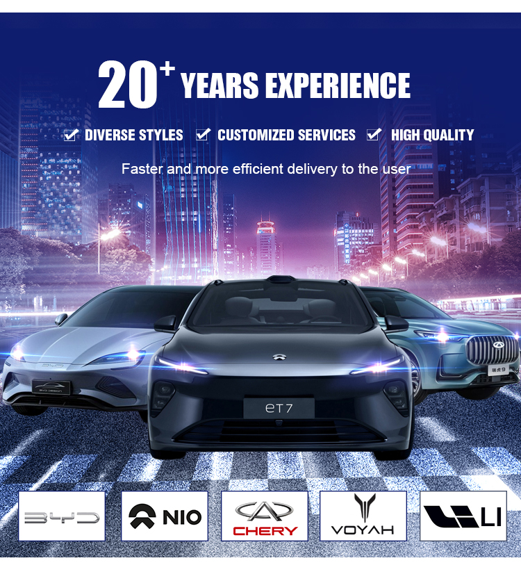 200Km/h Max Speed Electric Car Voyah Free 5-Seat SUV with Hybrid Technology and Body Structure