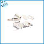 H62 Nickel Plated Brass 2AG 3AG 5AG Glass Fuse Holder Clips 15A 250V
