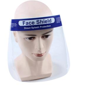 China Adult Protective Clear Glasses PET Plastic Medical Face Shield Anti Dust factory