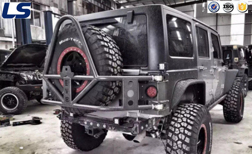 Evo Style Spare Tyre Bracket Carrier Suited for Jeep Wrangler Jk