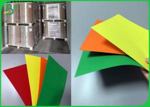China Smooth Surface 180g 220g Red Green Yellow Bristol Card For Greeting Card Making factory