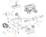 Fuel Saving 2kw 3kw 5kw Open Frame Gasoline Generator Small Gasoline Generator