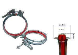 China Airtight Quick Release Galvanized Pipe Clamp Stainless Steel factory