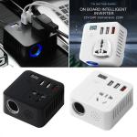 Car 150W Magnetic Charger For Smartphone Power Inverter 12V 24V Car Phone