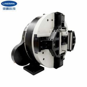 China Precision And Efficiency Pneumatic Rotary Chuck With 120mm Claw Stroke factory