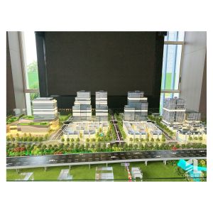 Customized Architectural Scale Model for Urban Planning Exhibition with LED