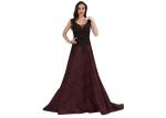 Customize High Class Muslim Wedding Dress , Maxi Party Dress Modest Muslim