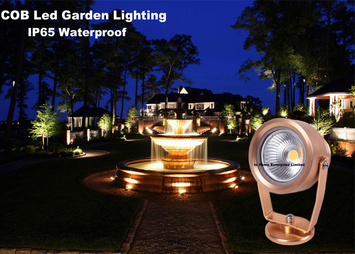 5 Watt COB Outdoor LED Garden Lights With Die - Casting Aluminum Housing