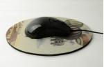 Custom Pvc / Eva / Rubber Personalized Photo Mouse Pads For Advertising,