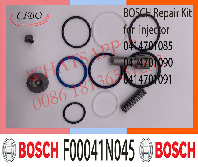 F00041N045 DIESEL SCANIA INJECTOR PARTS REPAIR KIT 0414701085 0414701090 0414701091 FOR SCANIA