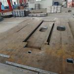 DIN EN10025-2 S355J2+N 1.0577 Granulator Upper Casing Steel Plate 12*1524*6096mm