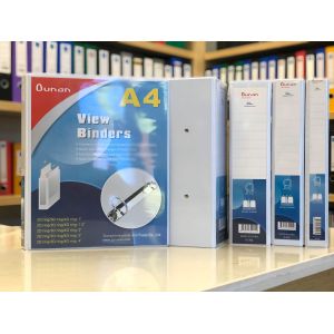 Office School Stationery PVC File Folder with 4 Ring Binder and Customizable A4